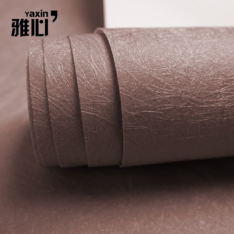 雅心现代简约无缝墙布纯色素色无纺布墙纸电N视背景墙壁纸卧室客