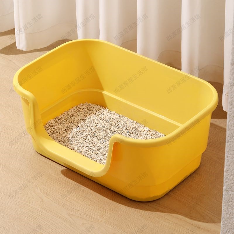 猫砂盆超大号100cm集装箱周转箱缅因猫物流箱40斤巨大号开放式80