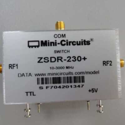 Mini-Circuits ZSDR-230+ 10-3000MHz 单刀双掷射频开关 5V SMA