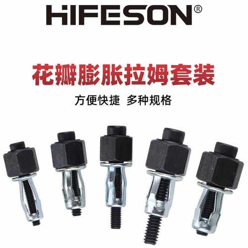 热卖花瓣螺母膨胀螺丝塑料板空心铁皮汽车固定灯笼型拉铆螺母套装