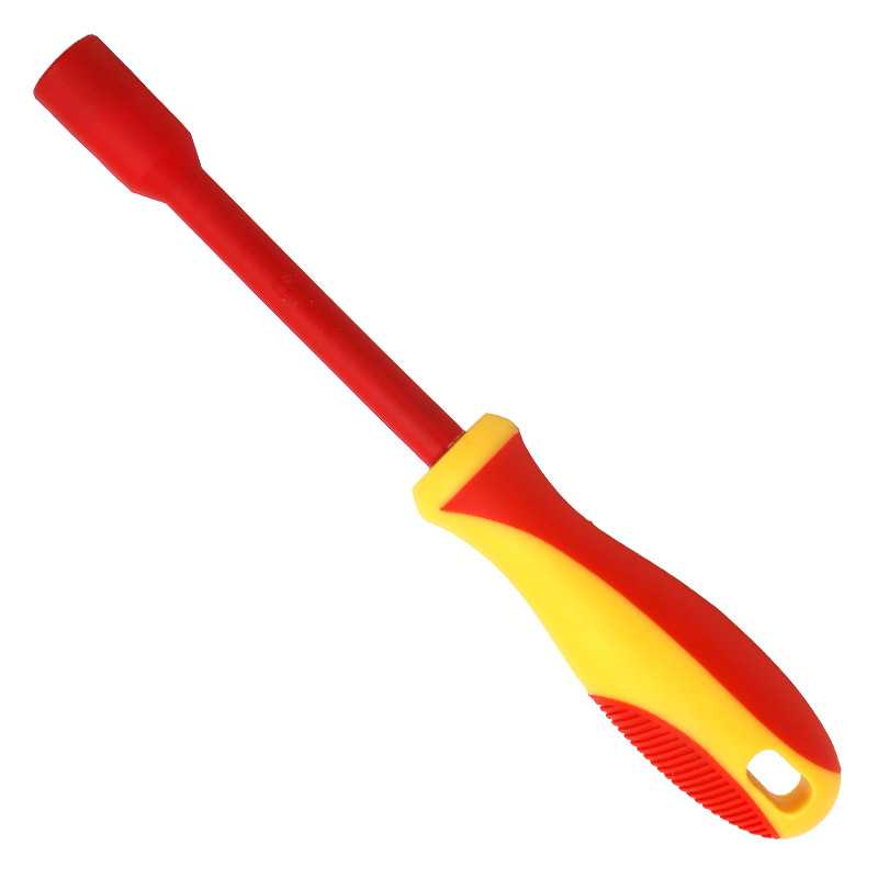 TOOLTIME图泰绝缘套筒螺丝刀VDE认证耐压1000V绝缘套筒起子螺丝批