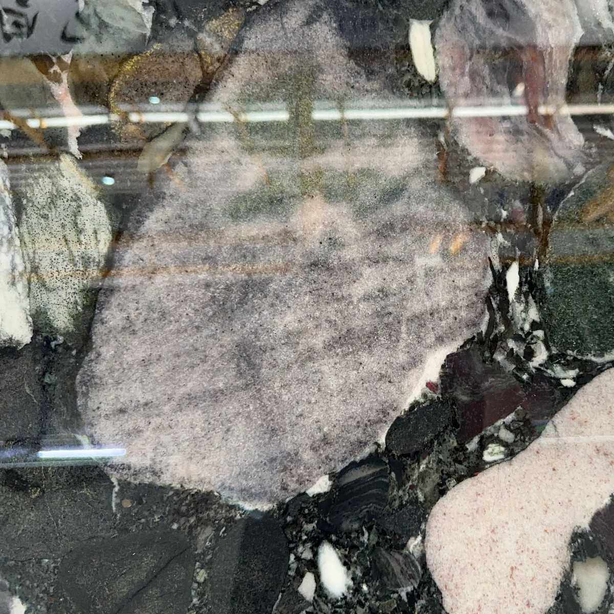 七彩宝石天然大理石背景墙奢石地板楼梯酒店工程家装工装石材厂家