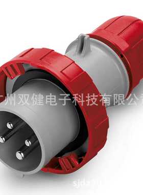 218.3236 防水工业插头32A-6h/3P+E IP67 cee插头 司坎拓普/scame