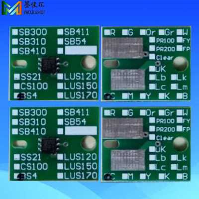 墨颂LUS200写真机墨水芯片兼容御牧MIMAKI LUS210写真墨水芯片1升