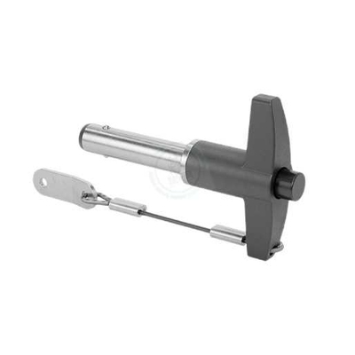 93750A497T-Handle Locking Quick-Release Pin/T型球锁销/快卸销