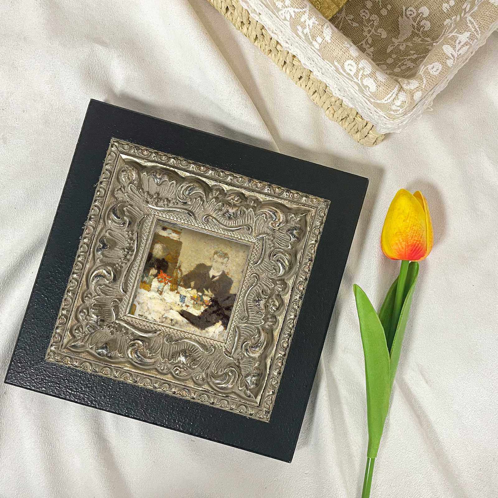 画框实木相框定制尺寸空框外框复古油画框线条装裱木头木质框