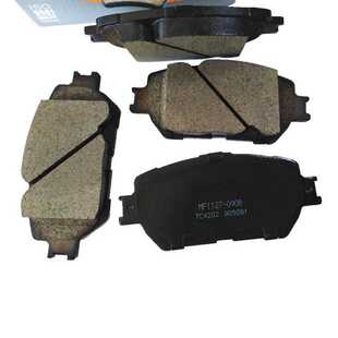 D908适应丰/T前轮刹车片摩擦皮制动器各种汽车专用系统使用