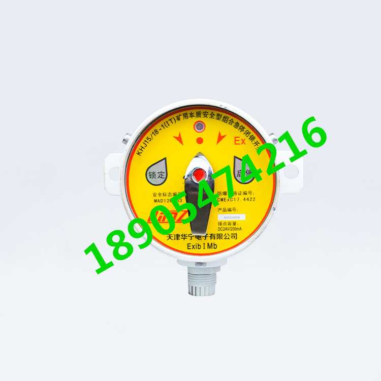 天津华宁KHJ15/18-1(IT)矿用本质安全型组合急停闭锁开关 原厂