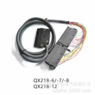 QX218-6/6S CNI/40PCN2/40P带屏蔽线缆PLC信号终端全插连接线