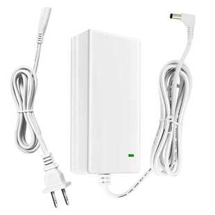 白色电源线与 Cricut Explore 3 切割机电源连接器 24V2.5A电源