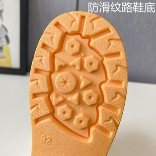 可爱卡通j恐龙小孩雨靴男童女童防水胶鞋 儿童雨鞋 小童大童水靴水