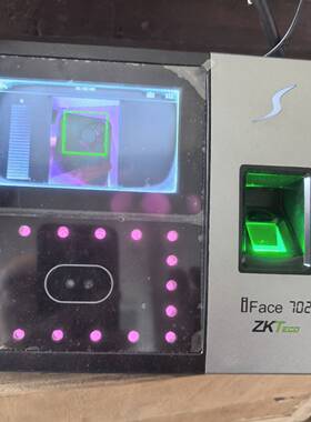 【议价】中控iface702人脸机一台清货，通电正