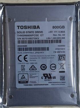 议价TOSHIBA/东芝 THNSN8800PCSE 800G