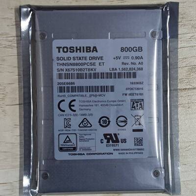 议价TOSHIBA/东芝 THNSN8800PCSE 800G