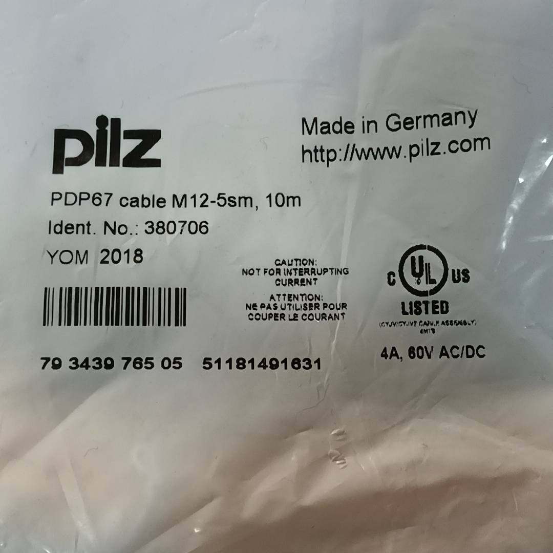 【议价】皮尔兹线缆PDP67 cable M12-5sm,10m I