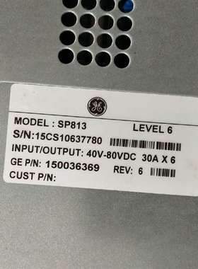 议价SP813 15CS10637780 150036369工业