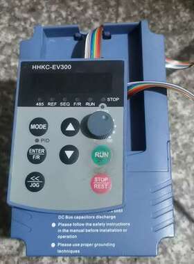 议价HHKC变频器 EV320 220V1.5kw 原装拆机 质