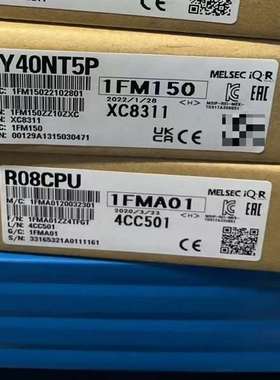 议价全新MITSUBISHI三菱 R08CPU PLC模块 包装