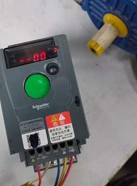 议价施耐德变频器0.75KW，ATV310H075N4A，成色如