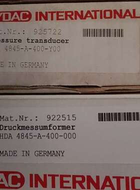 议价贺德克HDA 4845-A-400-000 HDA 4845