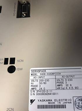 【议价】SGDB-44ADMY223A件功能完好