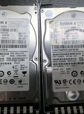 议价IBM 42D0708  42D0707 500G 2.5