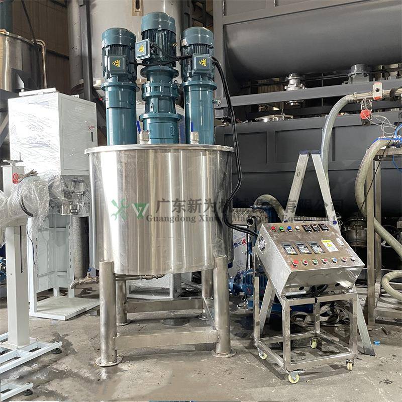 多人采购洗护液过滤搅拌罐热熔胶不锈钢混合机自补液凝胶搅拌机