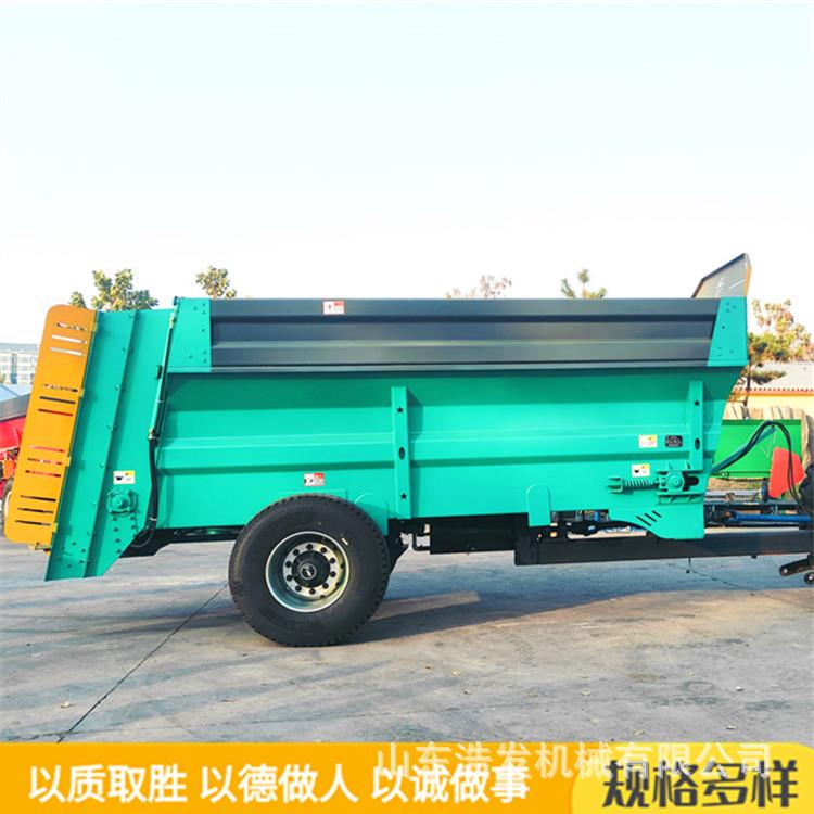 零售粪肥抛撒机干湿粪肥撒肥机源头工厂拖拉机牵引式撒粪车