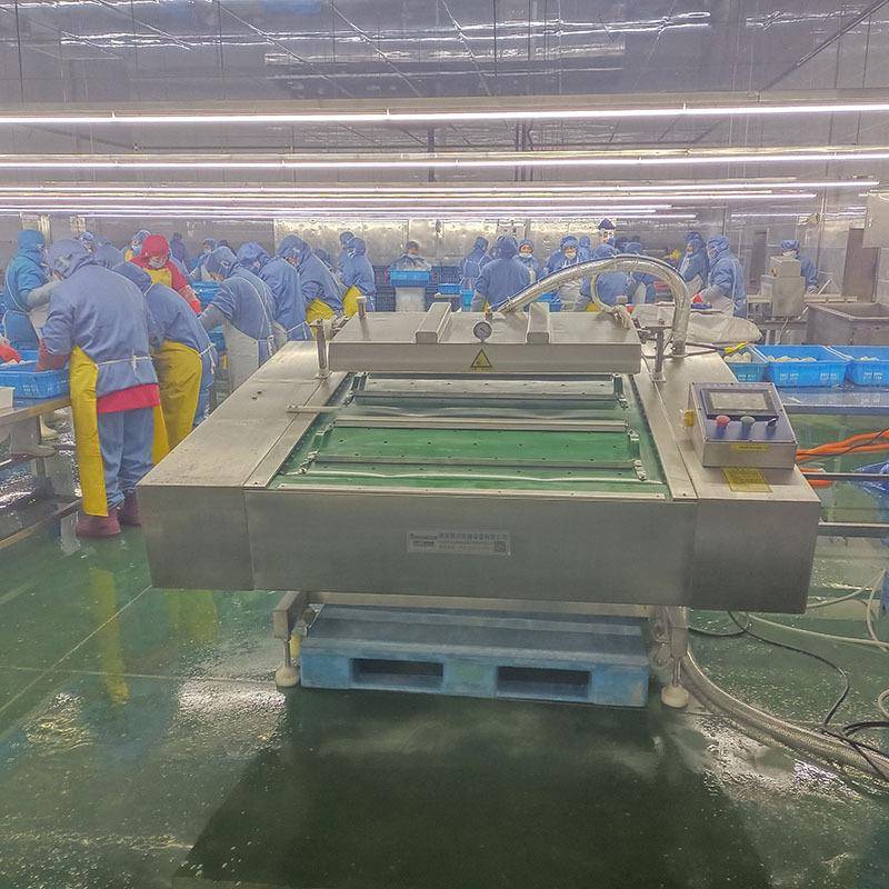 风干腊肠真空包装机包酸菜可倾斜双封条真空封口机年糕条封口机