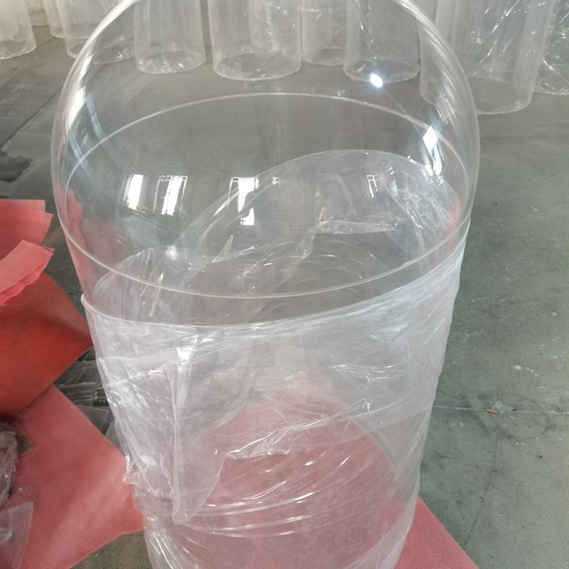 高透明有机玻璃管3-1500mm亚克力空心圆管圆柱形圆桶 法兰