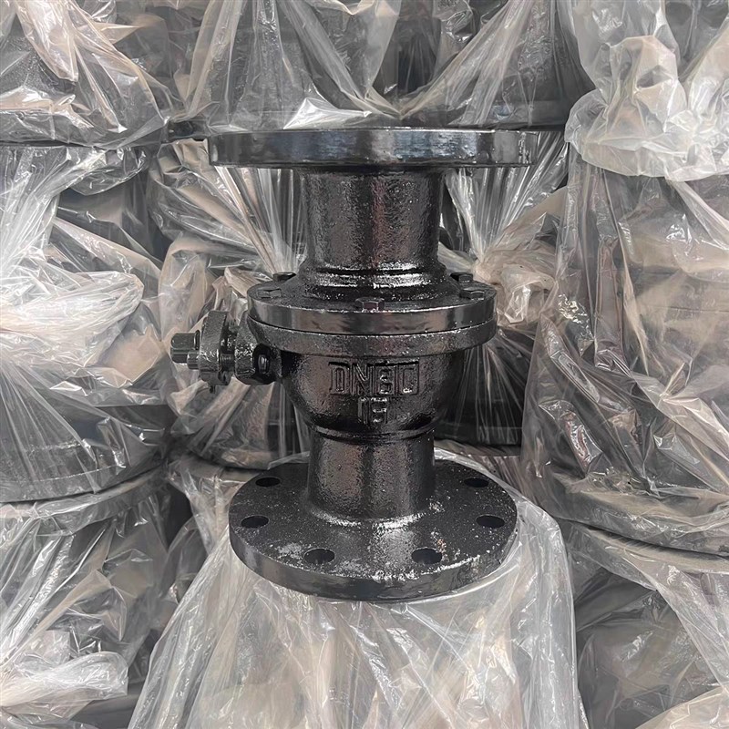 手动铸铁法兰球阀Q41F-16法兰球阀水油管道DN25  40 50 65 80 100