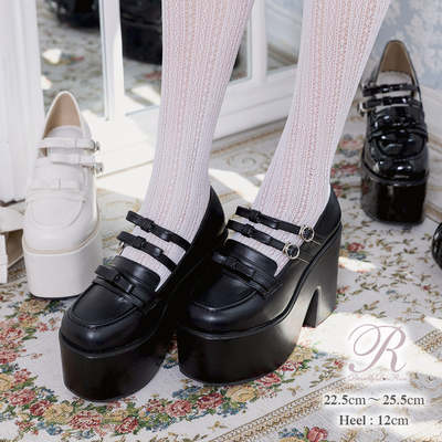 梦展望厚底乐福鞋款高跟鞋