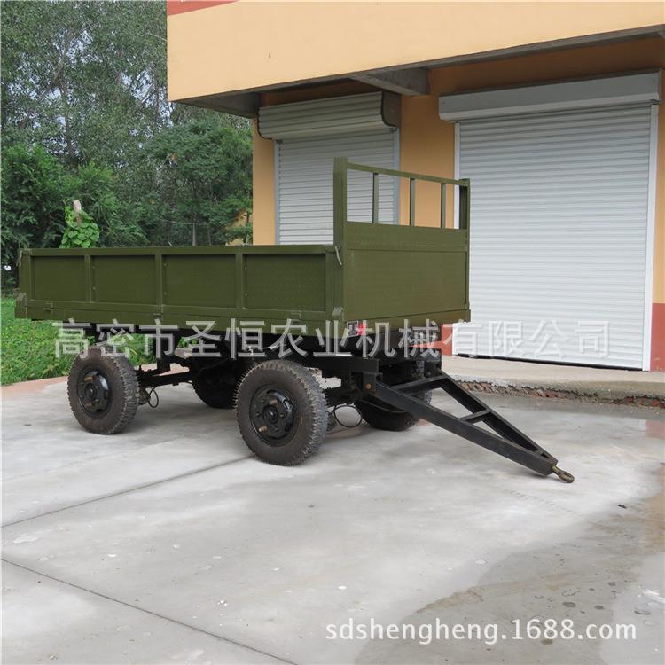 农用车拖车5吨农用运输储物拖车大容量钢铁拖车