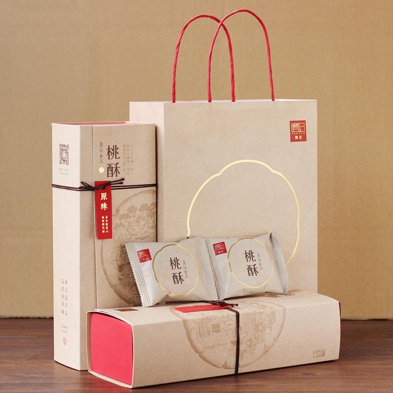 正宗桃酥饼伴手礼盒宫廷桃酥王安徽合肥土特产老式桃酥糕点心