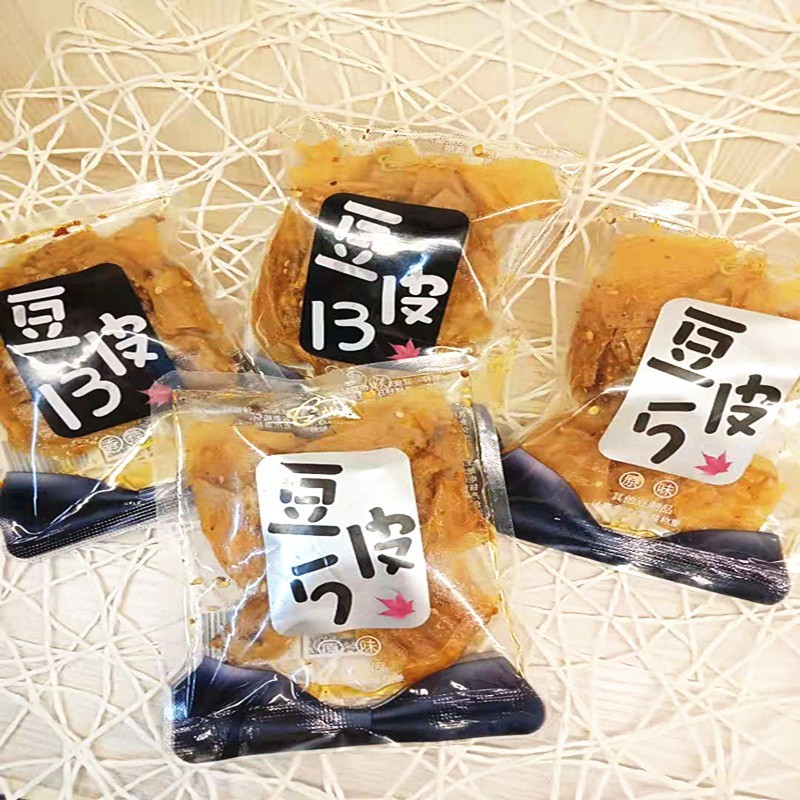 灿光豆皮3斤装 原味/香辣味豆皮片麻辣片小包装湖南特产小零食