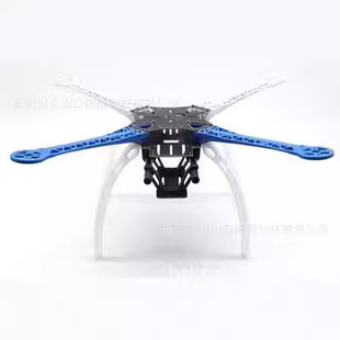 S500机架简易固定脚架硬机臂F450升级SK500四轴碳纤维无人机配件