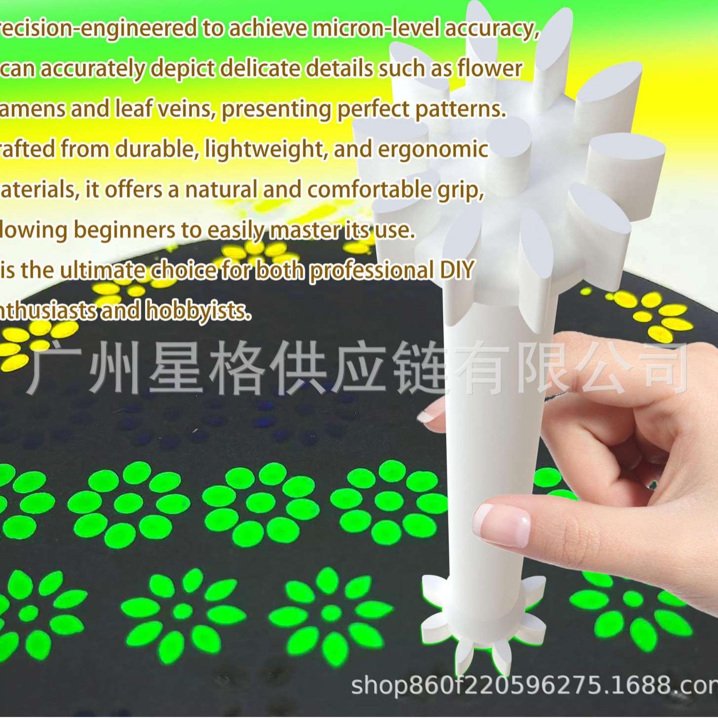 Flower Floral Dotting Tools for Dot Painting 压花点钻工具笔