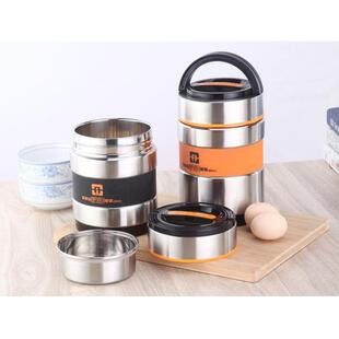 爱丽金焖烧提锅304材质不锈钢真空保温提锅双层保温饭盒提桶焖壶