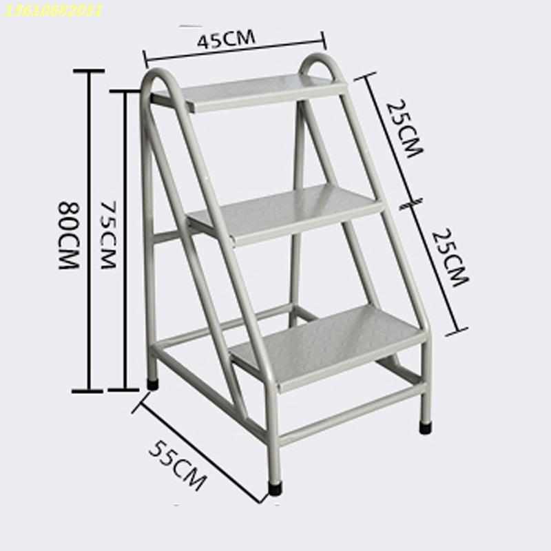两三步家用d凳子梯登高铁阶梯梯子结实工业便捷铁踏步梯台加厚梯