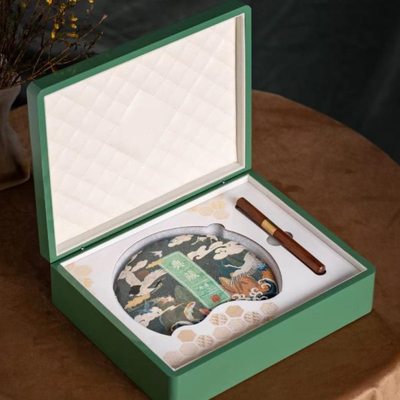 高档创意钢琴烤漆木盒茶叶包装礼盒福鼎白茶普洱七子茶饼通用空盒