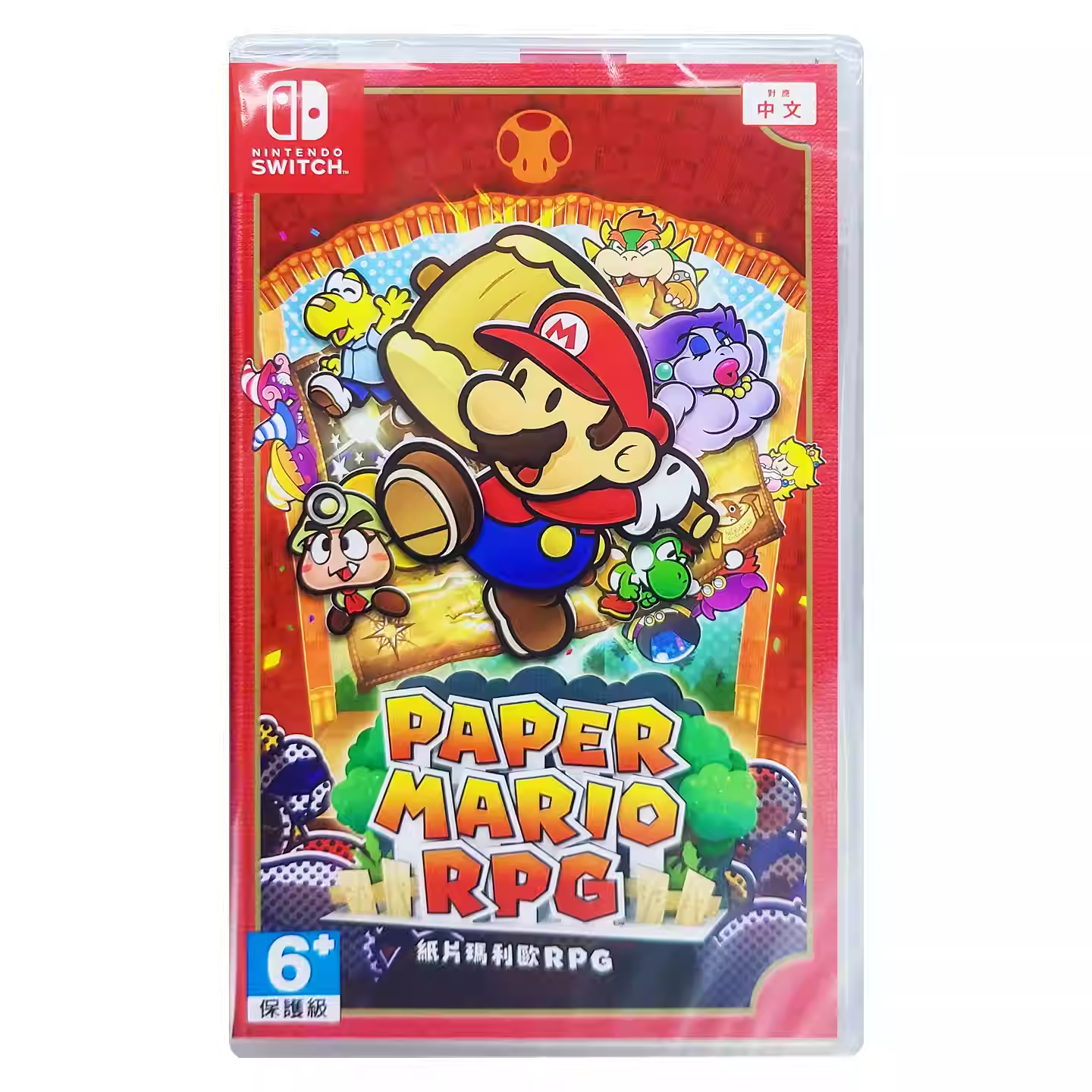 香港直邮 港行中文原封 任天堂NS卡带 纸片马里奥RPG Nintendo Switch 游戏 现货