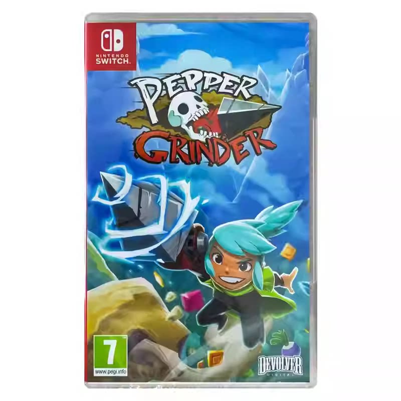 香港直邮 任天堂NS卡带 中文 电钻少女 Pepper Grin