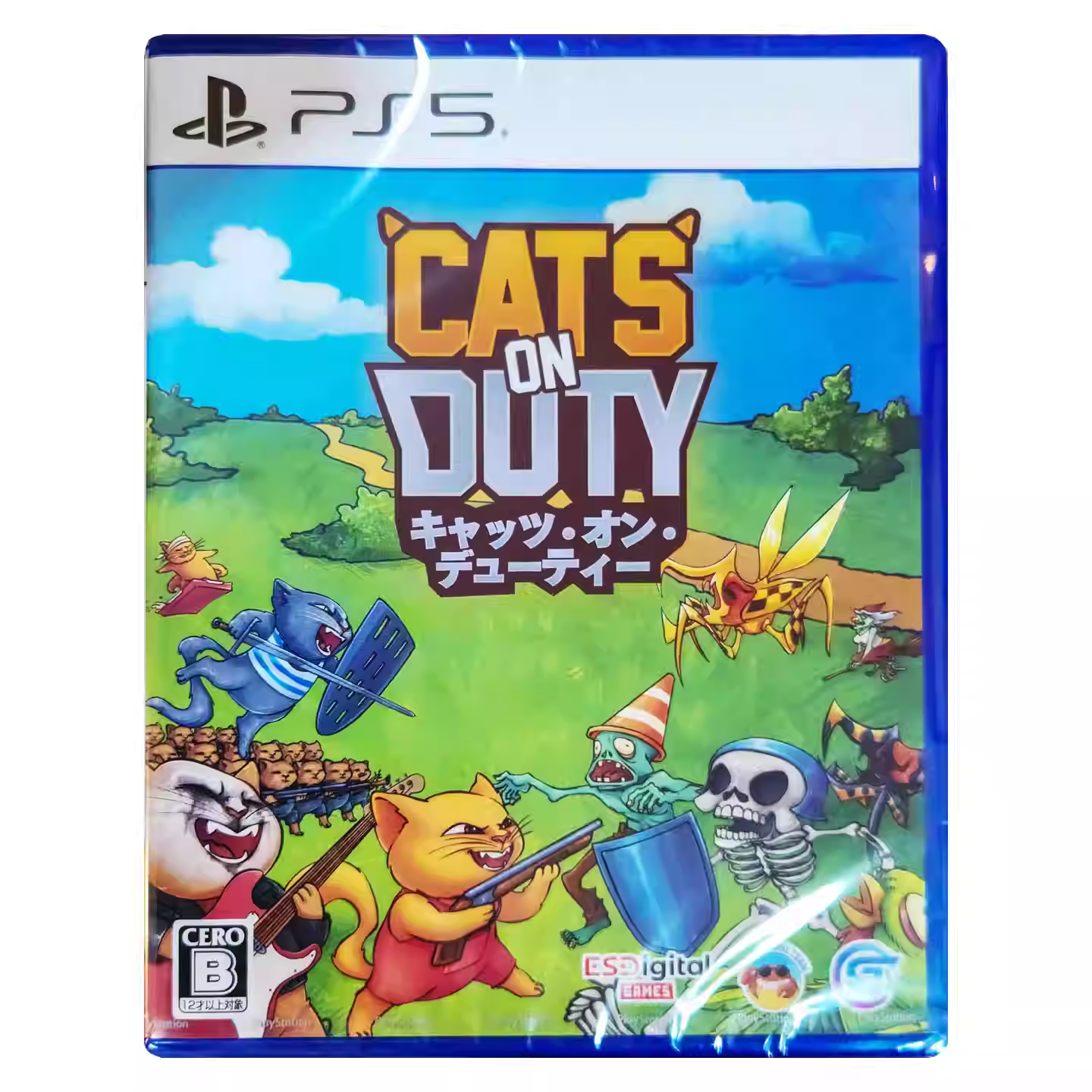 香港直邮 PS5/PS4游戏光盘 中文 喵喵大战魔物 喵喵大战死剩种 PS5 PS4游戏 现货