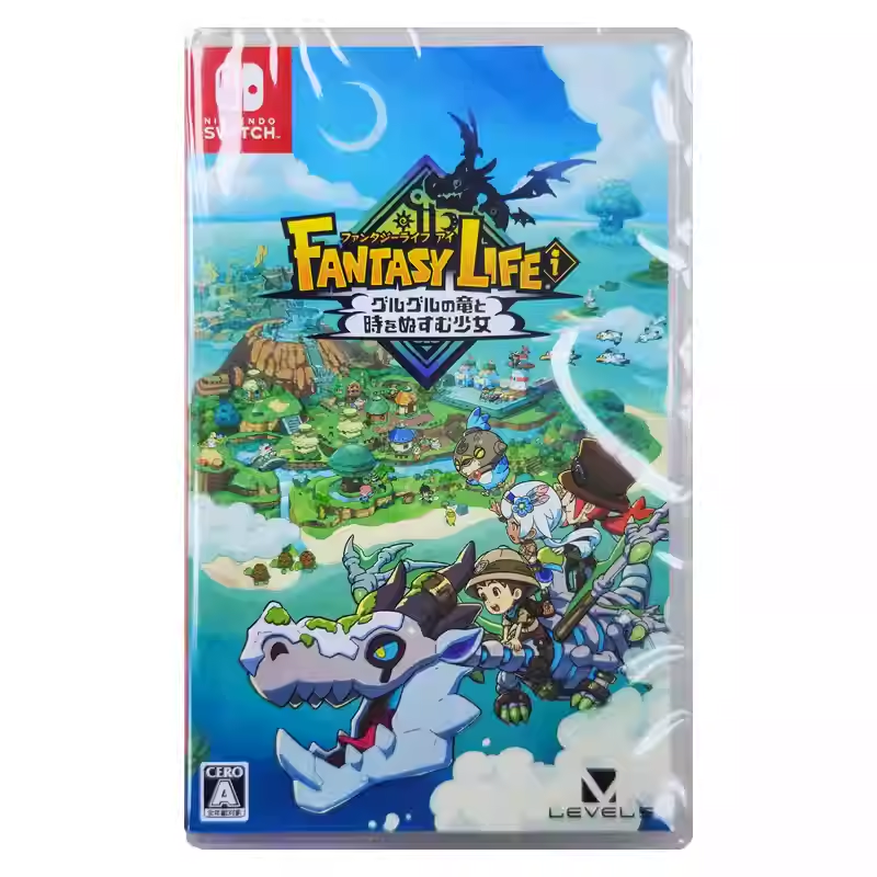 香港直邮 任天堂NS卡带 中文 幻想生活i 转转龙和窃时少女 奇幻生活 Nintendo Switch 游戏 现货