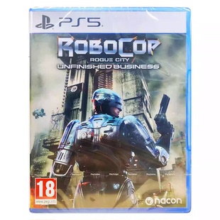 香港直邮 PS5游戏光盘 中文 机械战警:暴戾都市 未竟之事