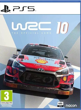 索尼PS5游戏 WRC10 世界拉力冠军赛 赛车10