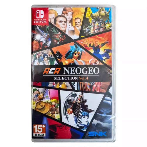 香港直邮 任天堂NS游戏 英文 ACA Neogeo 街机合集 Vol.4 Nintendo Switch 卡带 现货