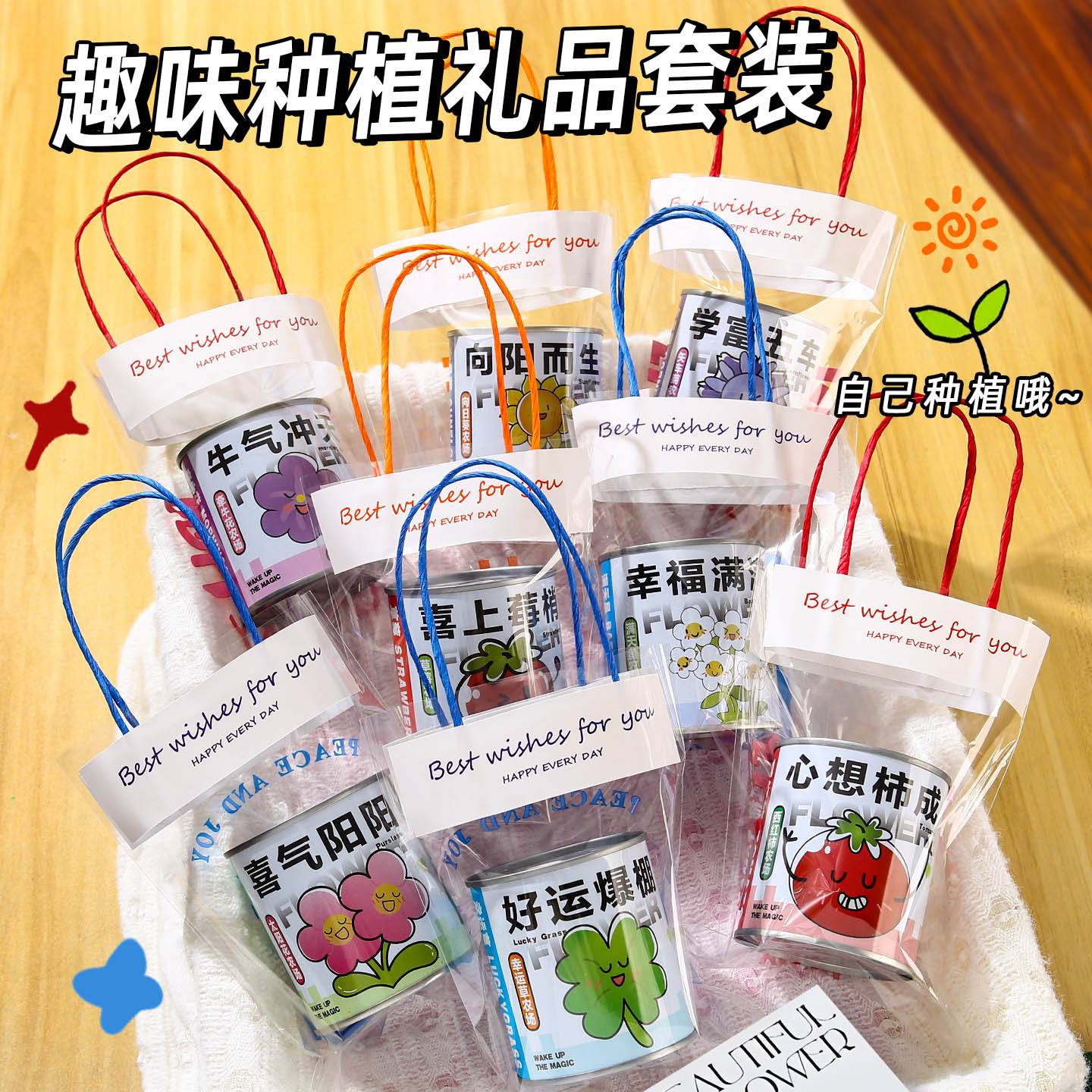 儿童趣味种植礼品套装开学季奖品