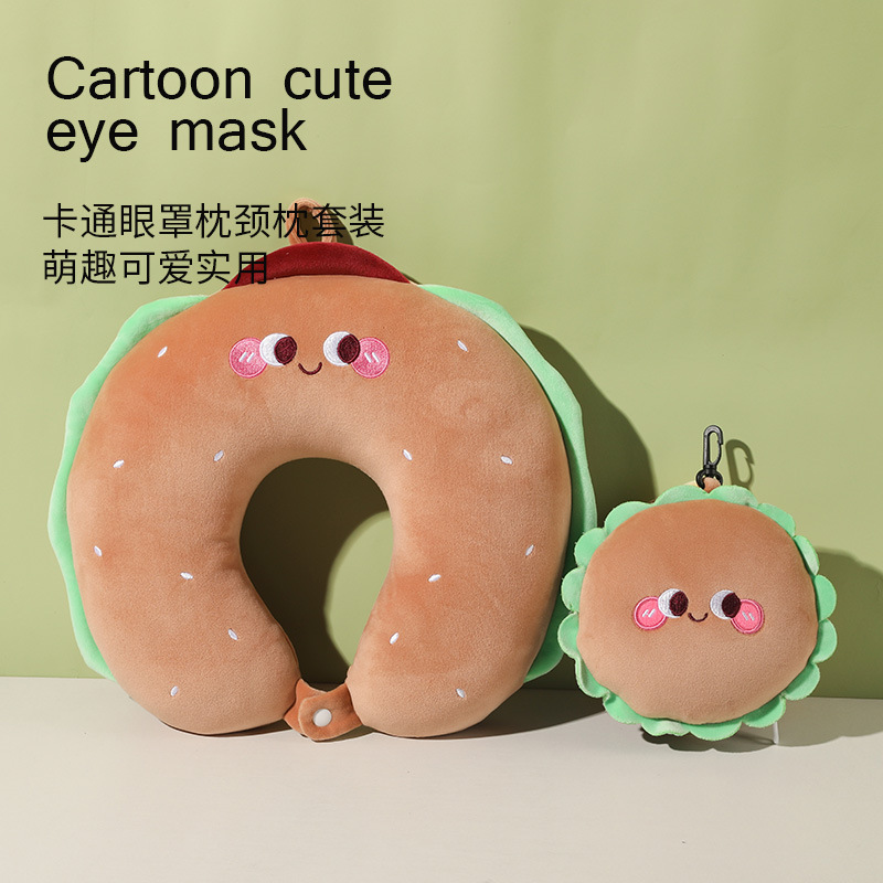 卡通u型枕萌趣可爱实用旅行枕