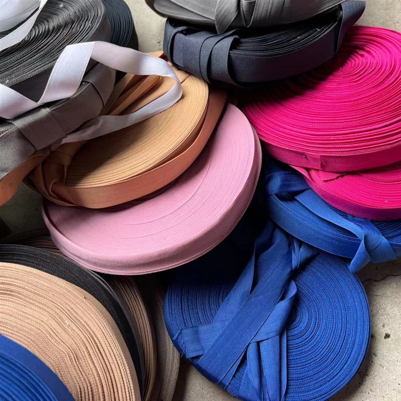 无弹力长布条打包捆绑带果树拉枝定型绳子薄扁绳捆扎X带包边编织